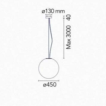 Flos My Sphere Suspension Lamp - MyConcept Hong Kong