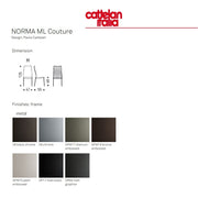 CATTELAN NORMA ML Highback Chair - MyConcept Hong Kong