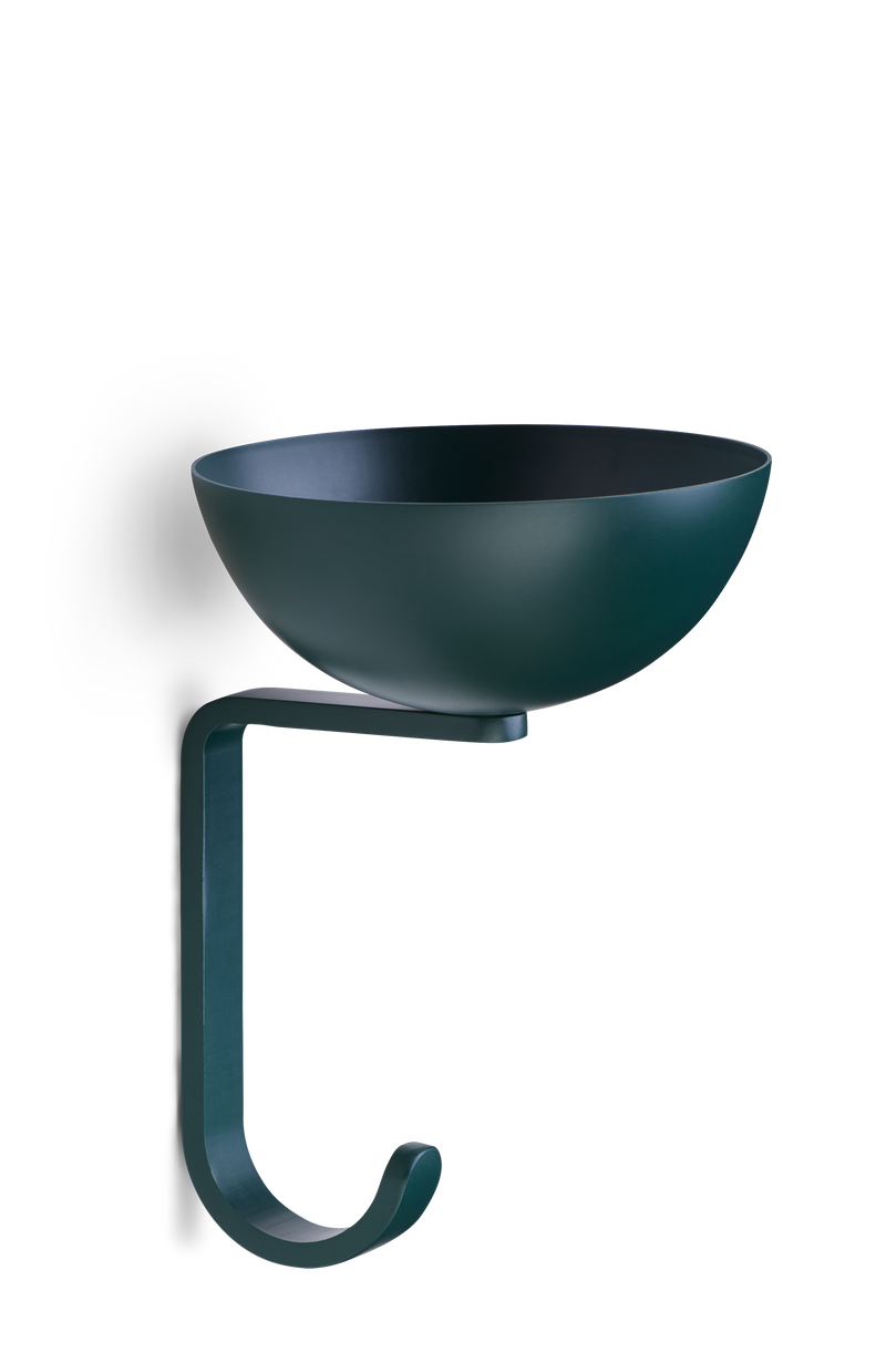 Nest wall hook Dark green