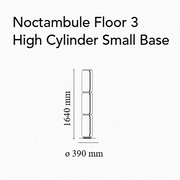 Flos Noctambule High Cylinders Small Base Floor Lamp - MyConcept Hong Kong