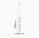 Flos Noctambule Suspension 4 Low Cylinders - MyConcept Hong Kong