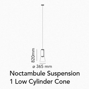 Flos Noctambule Suspension Low Cylinders & Cone - MyConcept Hong Kong
