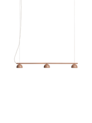 Blush rail 3 pendant lamp