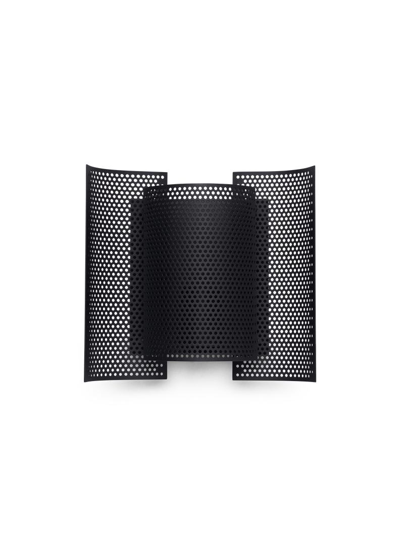 Butterfly perforated wall lamp