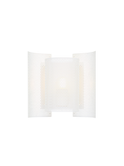 Butterfly perforated wall lamp