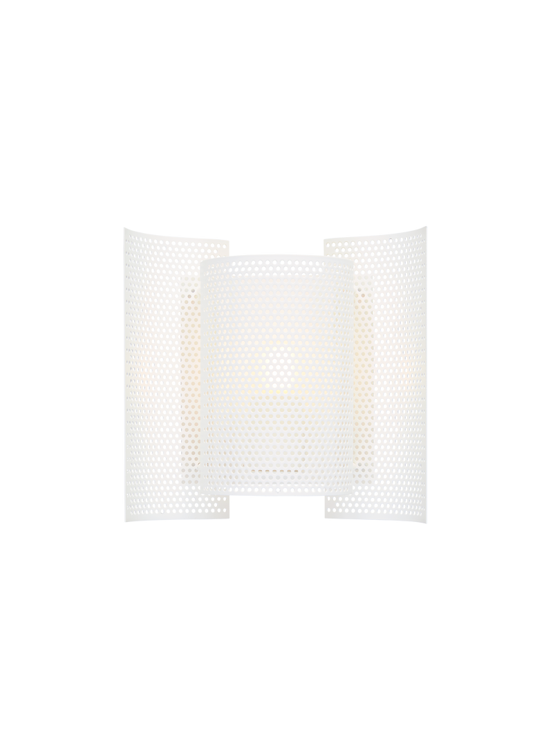 Butterfly perforated wall lamp