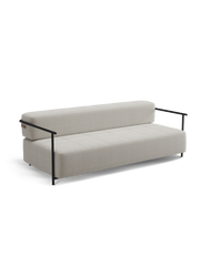 Daybe sofa bed With armrests Light beige (Moss 04)