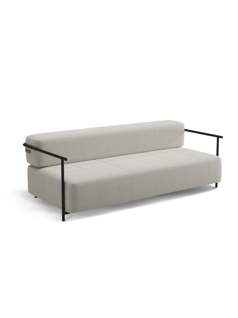 Daybe sofa bed With armrests Light beige (Moss 04)