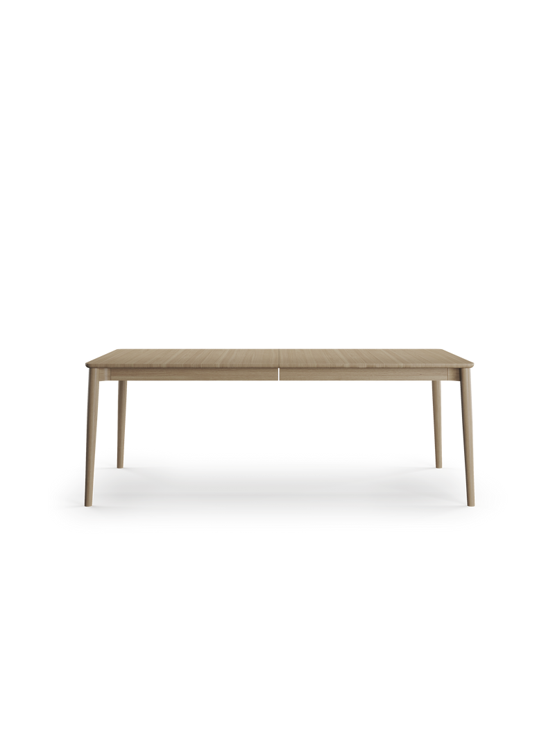Expand dining table rectangular Light oiled oak 200 cm