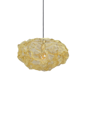 Heat brass pendant lamp Small