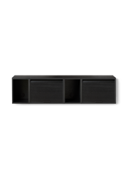 Hifive cabinet set 150 - Black painted oak