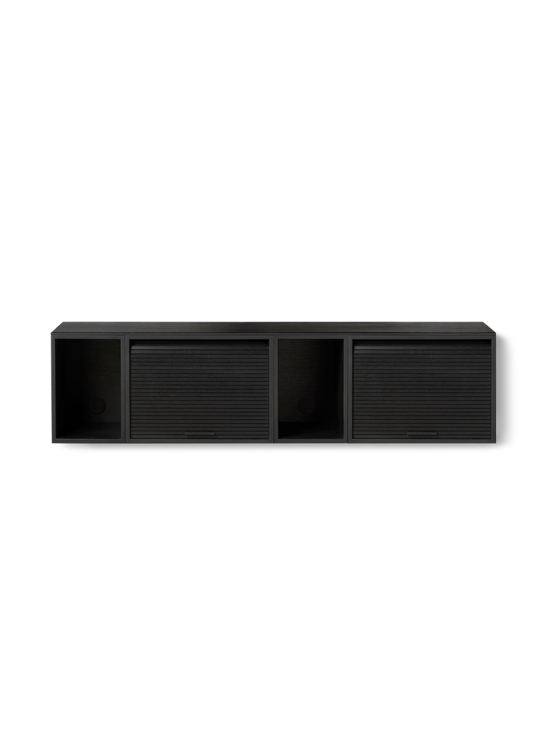 Hifive cabinet set 150 - Black painted oak