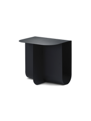 Mass side table Black
