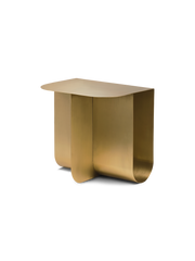 Mass side table Brass