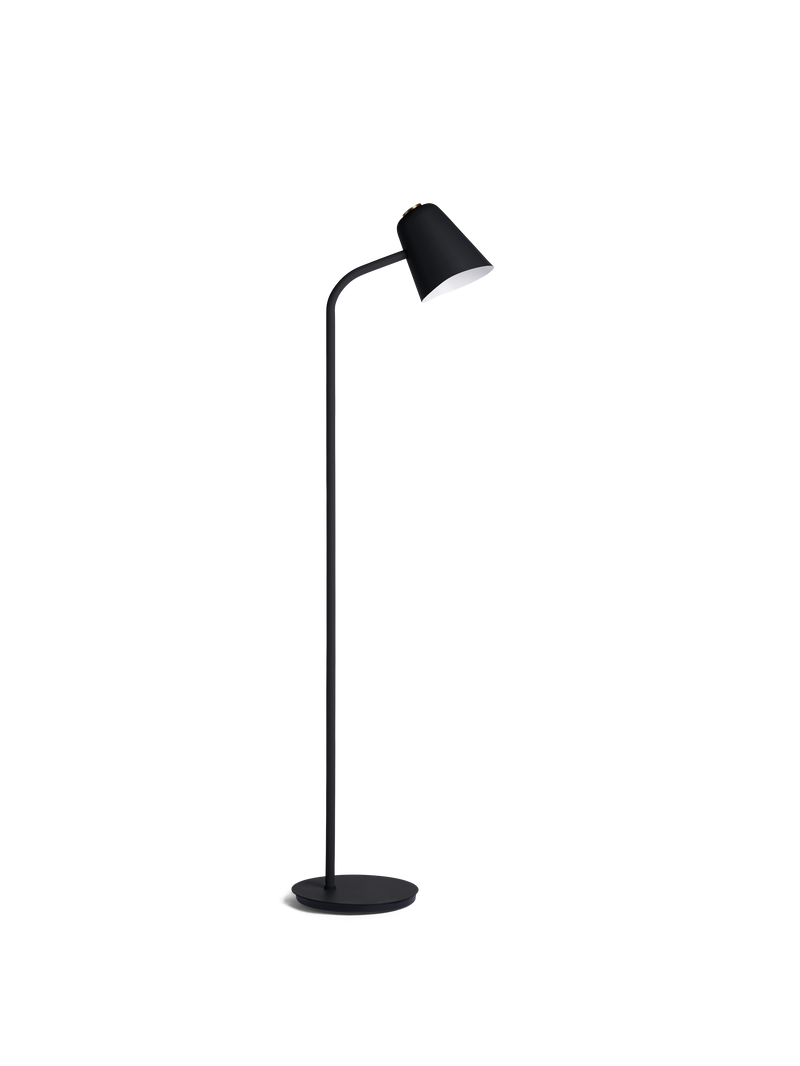 Me dim floor lamp Black