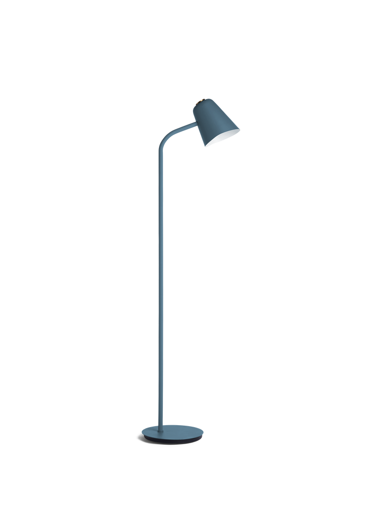 Me dim floor lamp Petrol blue