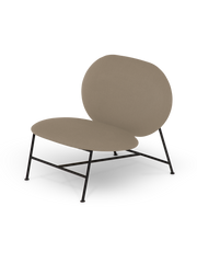 Oblong lounge chair - Light brown (Brusvik 65)