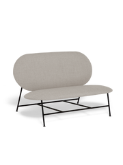Oblong sofa - Warm light grey (Brusvik 02)