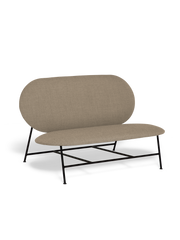 Oblong sofa - Light brown (Brusvik 65)