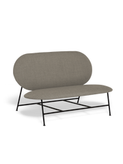 Oblong sofa - Brown (Brusvik 66)