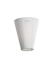 Oslo Wood shade - White