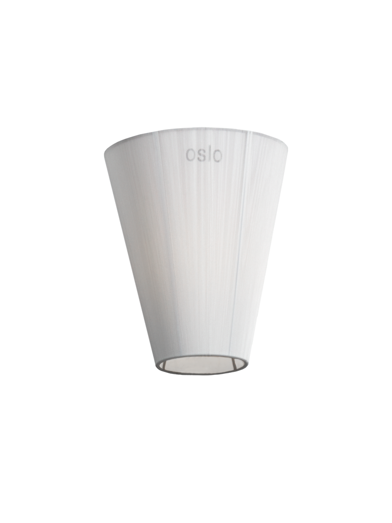 Oslo Wood shade - White