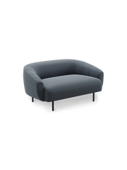Plis sofa 2-seater - Grey blue (Brusvik 94)