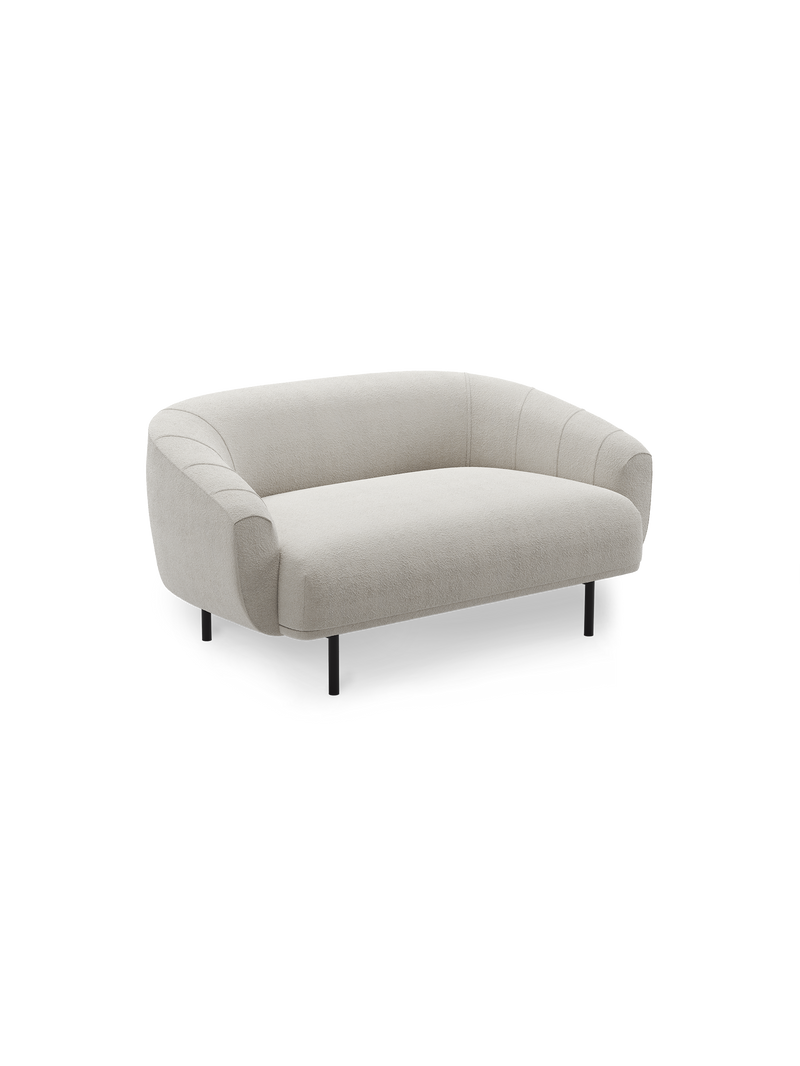 Plis sofa 2-seater - Light Beige (Moss 04)