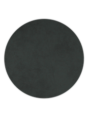 Row rug circular - Dark green / ø270 cm