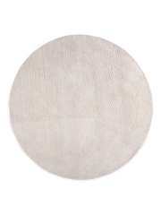 Row rug circular - Light grey / ø200 cm