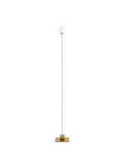 Snowball floor lamp - Brass