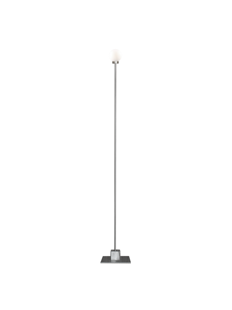 Snowball floor lamp - Steel