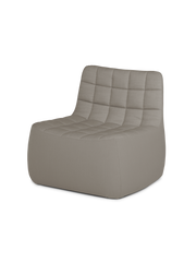 Yam lounge chair - Brown (Brusvik 66)