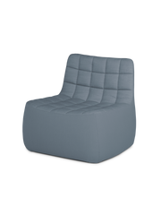 Yam lounge chair - Grey blue (Brusvik 94)
