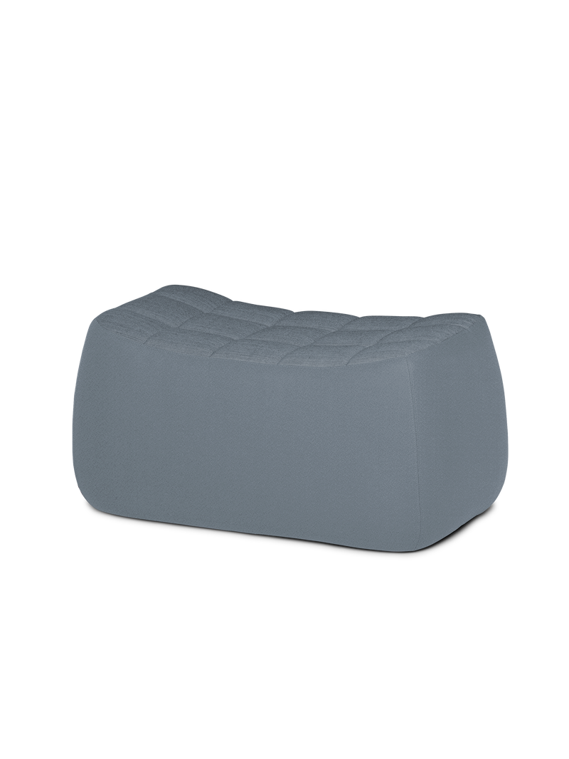 Yam medium pouf - Grey blue (Brusvik 94)