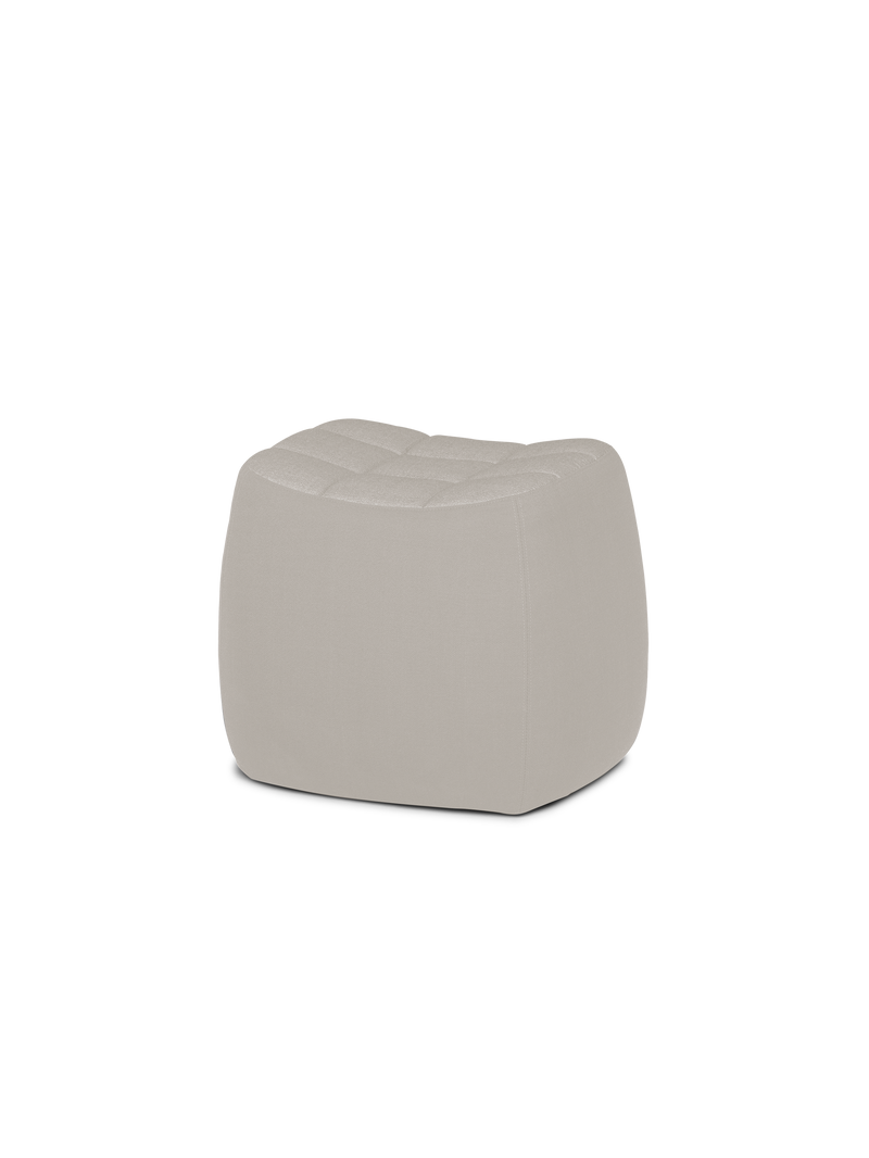 Yam small pouf - Warm light grey (Brusvik 02)