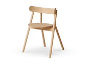 Oaki dining chair - Light oiled oak / No padding