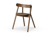 Oaki dining chair - Smoked oak finish / No padding