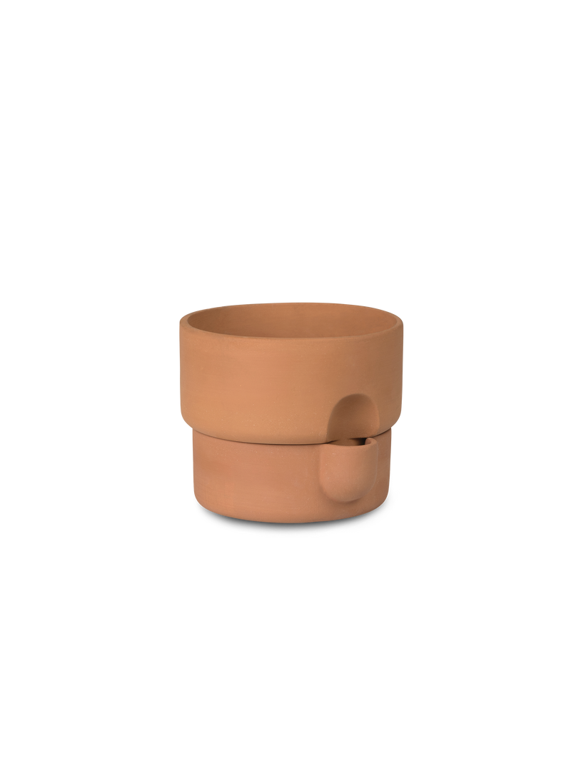 Oasis flowerpot small - Terracotta/terracotta