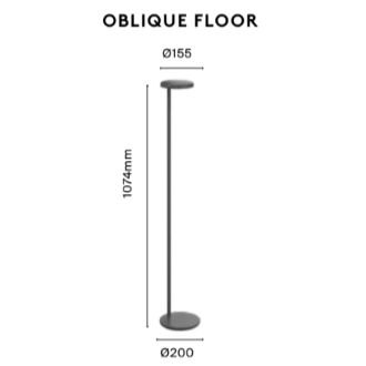 Flos Oblique Floor Lamp - MyConcept Hong Kong