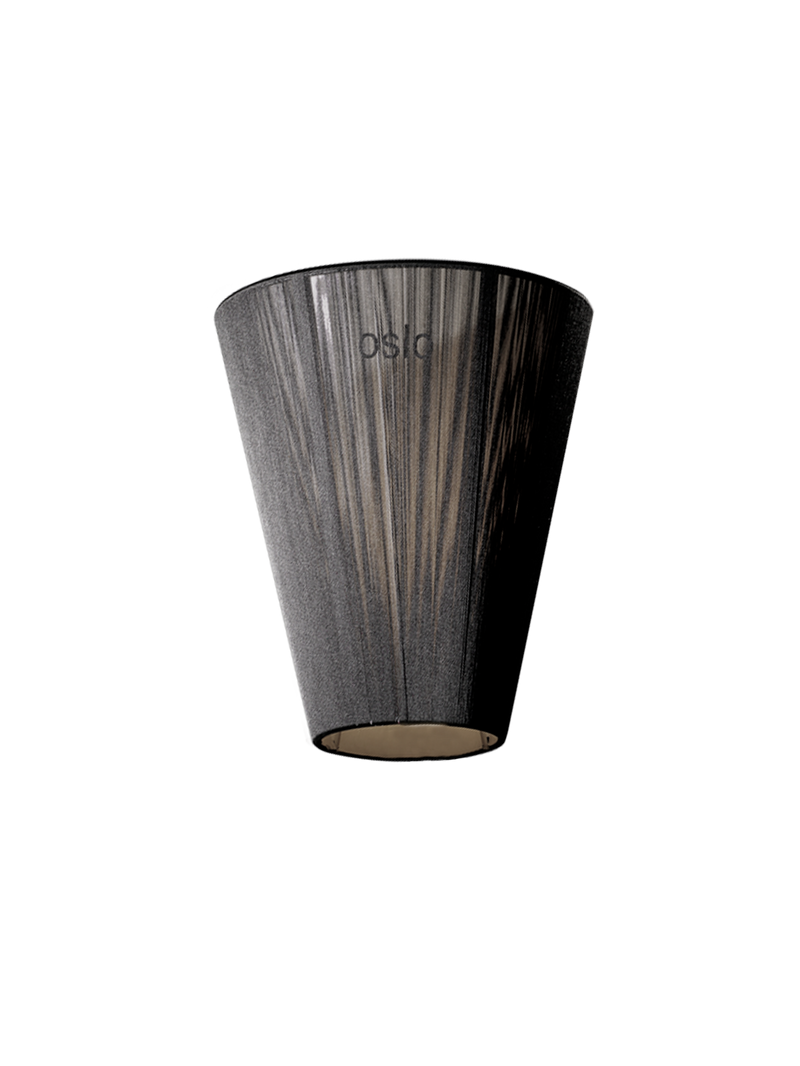 Oslo Wood shade - Black