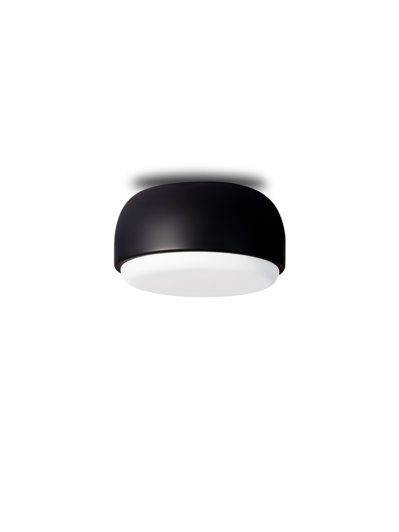 Over Me ceiling/wall lamp - D 20 cm / Black