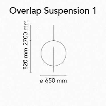 Flos Overlap Suspension Lamp - MyConcept Hong Kong