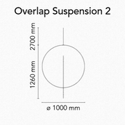 Flos Overlap Suspension Lamp - MyConcept Hong Kong