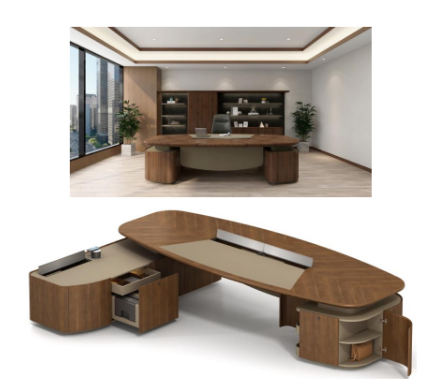 Sao Executive Desk - TMPS-00390 Perfex Plus Series - MyConcept Hong Kong