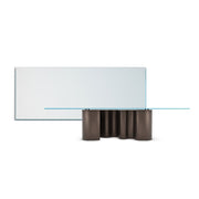 CATTELAN PAPEL Glass Table - MyConcept Hong Kong