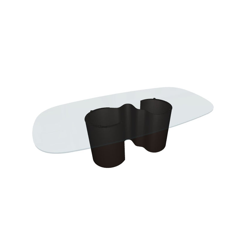 CATTELAN PAPEL Glass Table - MyConcept Hong Kong