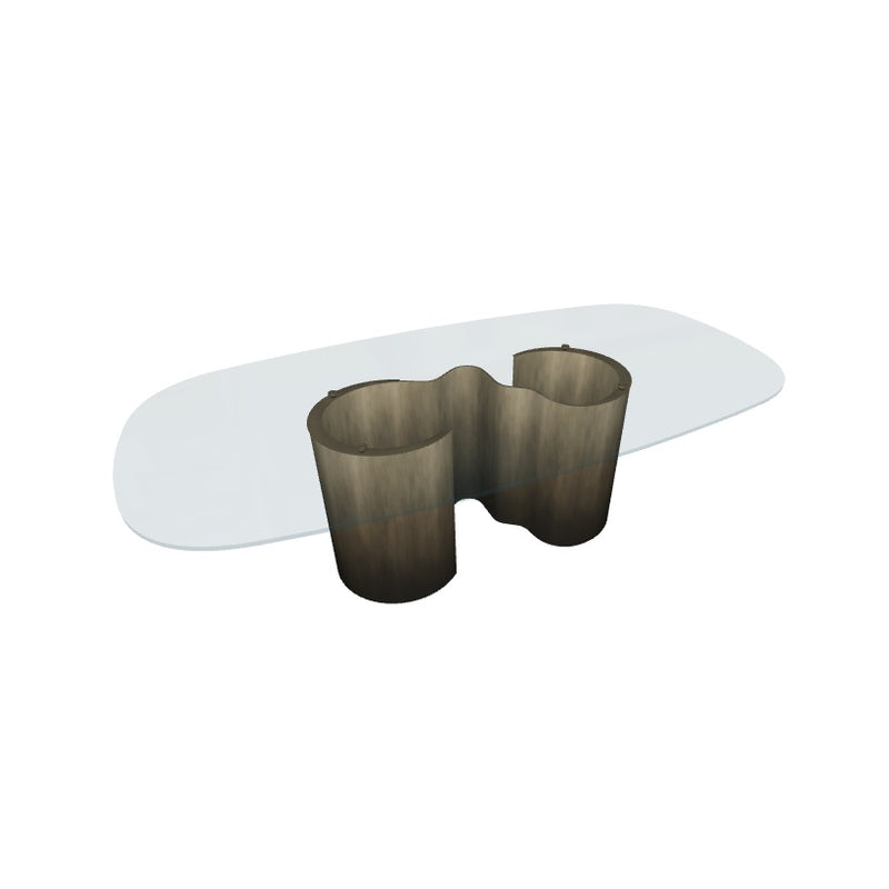 CATTELAN PAPEL Glass Table - MyConcept Hong Kong