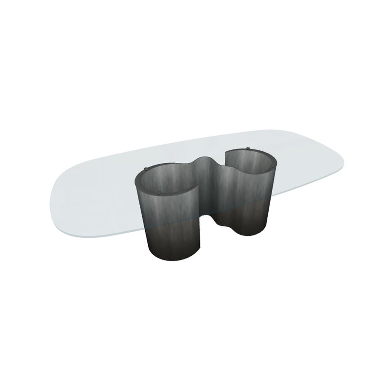 CATTELAN PAPEL Glass Table - MyConcept Hong Kong