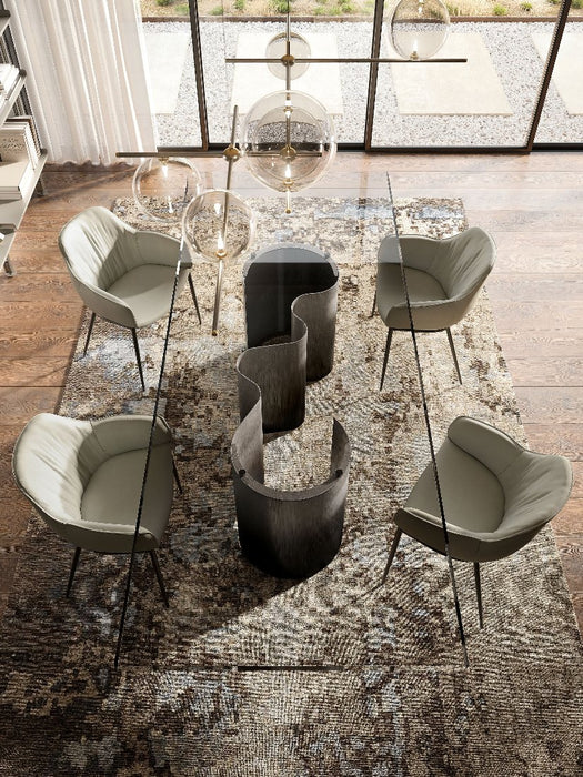 CATTELAN PAPEL Glass Table - MyConcept Hong Kong